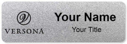 Custom name badges for Versona Accessories