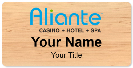 Custom name badges for Aliante Casino  Hotel  Spa
