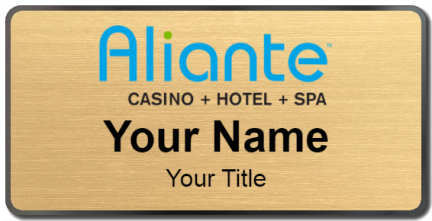 Custom name badges for Aliante Casino Hotel Spa