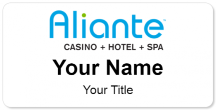 Custom name badges for Aliante Casino Hotel Spa
