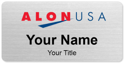 Custom name badges for Alon USA