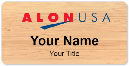 Custom name badges for Alon USA
