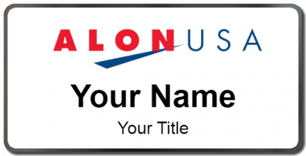 Custom name badges for Alon USA