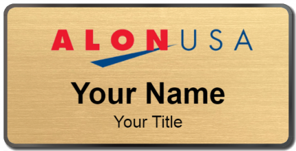 Custom name badges for Alon USA