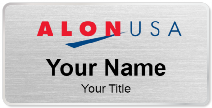 Custom name badges for Alon USA