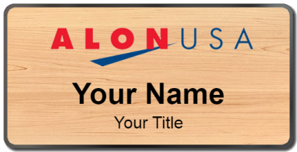 Custom name badges for Alon USA