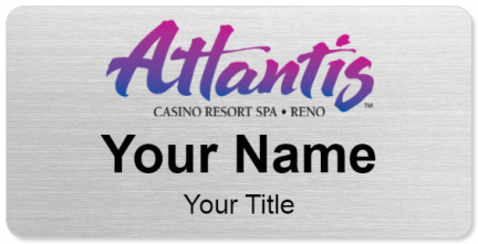 Custom name badges for Atlantis Casino Resort  Reno
