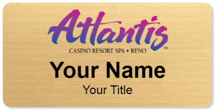 Custom name badges for Atlantis Casino Resort  Reno