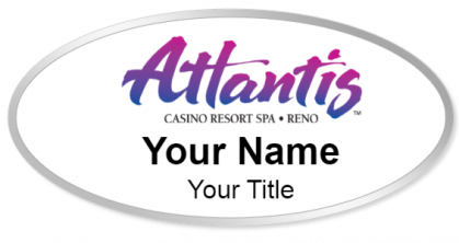 Custom name badges for Atlantis Casino Resort  Reno