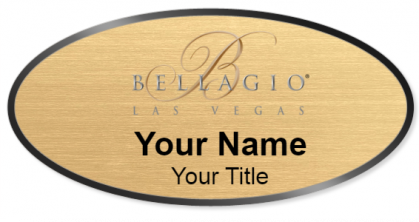 Custom name badges for Bellagio  Las Vegas