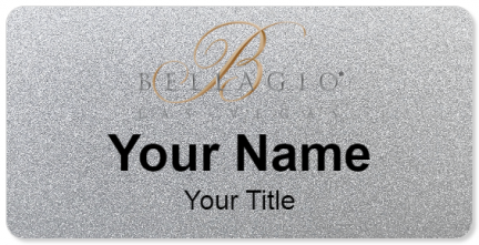 Custom name badges for Bellagio  Las Vegas