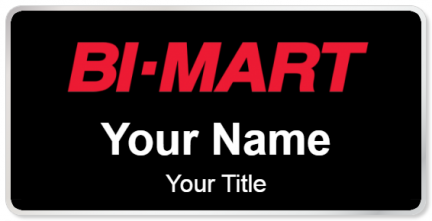 Custom name badges for Bi Mart