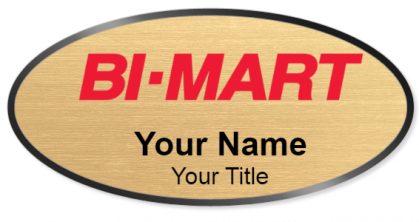 Custom name badges for Bi Mart