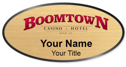 Custom name badges for Boomtown Casino & Hotel  Reno NV