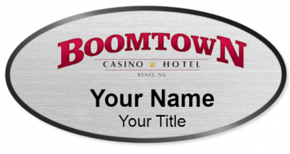 Custom name badges for Boomtown Casino & Hotel  Reno NV