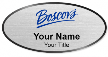 Custom name badges for Boscovs Department Store