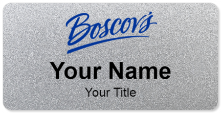 Custom name badges for Boscovs Department Store