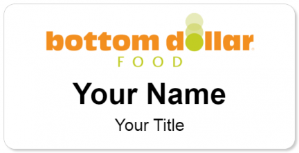 Bottom Dollar Food Template Image