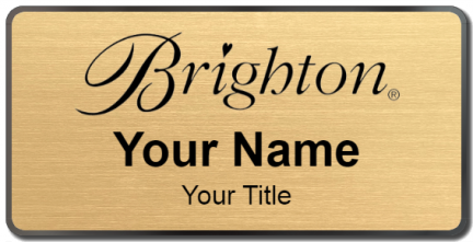 Custom name badges for Brighton Collectables