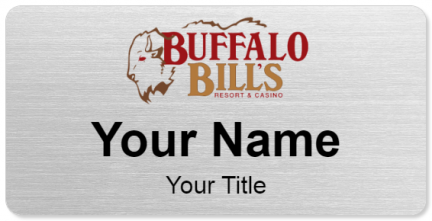 Custom name badges for Buffalo Bills Resort & Casino