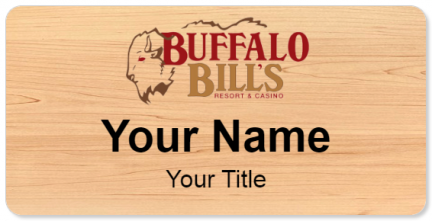 Custom name badges for Buffalo Bills Resort & Casino