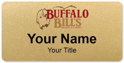 Custom name badges for Buffalo Bills Resort & Casino