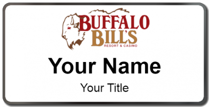 Custom name badges for Buffalo Bills Resort & Casino