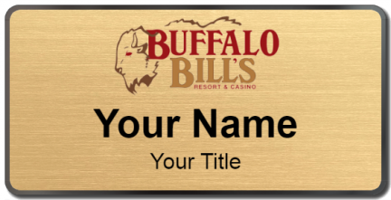 Custom name badges for Buffalo Bills Resort & Casino