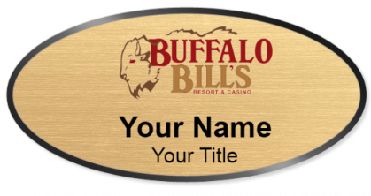 Custom name badges for Buffalo Bills Resort & Casino