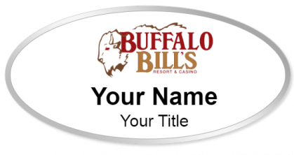Custom name badges for Buffalo Bills Resort & Casino