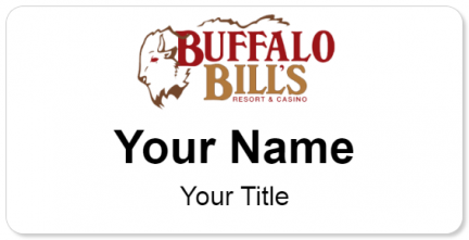 Custom name badges for Buffalo Bills Resort & Casino