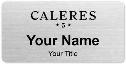 Custom name badges for Caleres Shoes