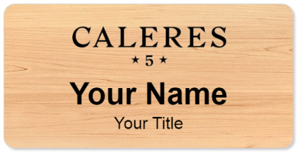 Custom name badges for Caleres Shoes