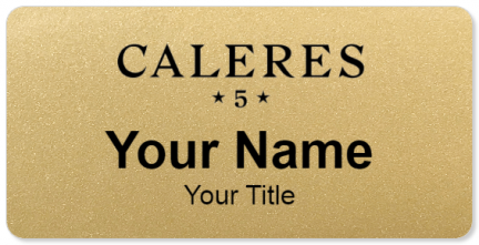 Custom name badges for Caleres Shoes