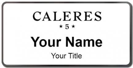 Custom name badges for Caleres Shoes