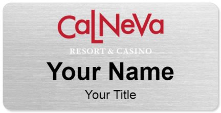 Custom name badges for Calneva Resort & Casino
