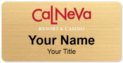 Custom name badges for Calneva Resort & Casino
