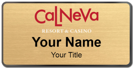 Custom name badges for Calneva Resort & Casino