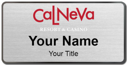 Custom name badges for Calneva Resort & Casino