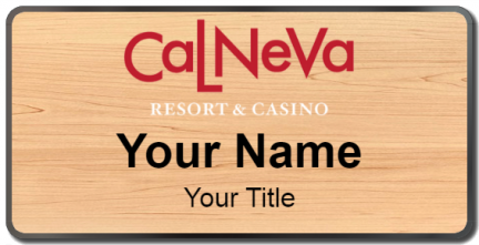 Custom name badges for Calneva Resort & Casino