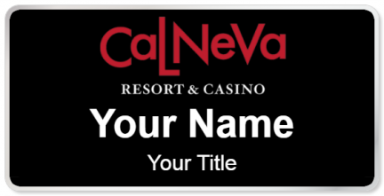 Custom name badges for Calneva Resort & Casino