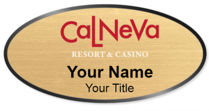 Custom name badges for Calneva Resort & Casino