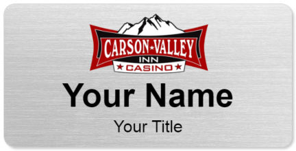 Custom name badges for Carson Valley Inn & Casino