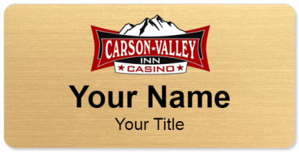 Custom name badges for Carson Valley Inn & Casino