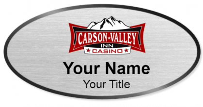 Custom name badges for Carson Valley Inn & Casino