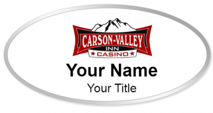 Custom name badges for Carson Valley Inn & Casino