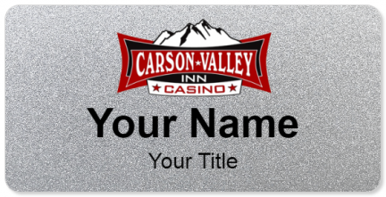 Custom name badges for Carson Valley Inn & Casino