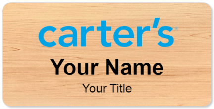 Custom name badges for Carters
