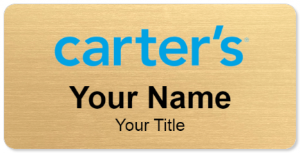 Custom name badges for Carters