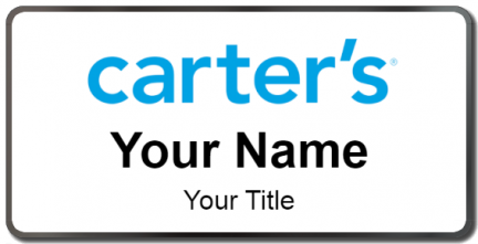 Custom name badges for Carters
